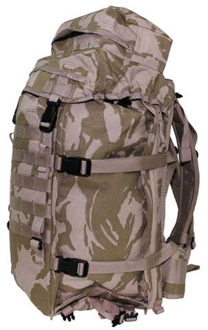 Ruksak Brtiský DPM desert Mortar Ammunition 45l