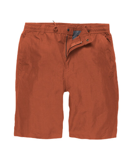Kraťasy Vintage Industries Eton oranžové