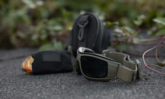 Taktické okuliare WileyX Lynx Grey/Clear/olive fra