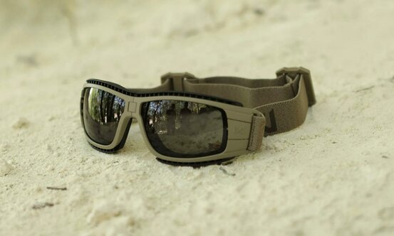 Taktické okuliare WileyX Lynx Grey/Clear/Matte Tan