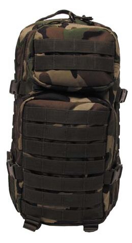 Ruksak assault I woodland