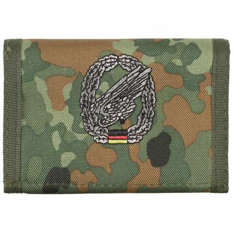 Peňaženka Bundeswehr flecktarn FALLSCHIRMJ (výsadk