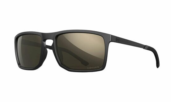 Sluneční brýle WileyX Axe Captivate Polarized Tungsten Mirror/ Matte Black Frame