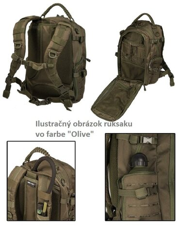 Ruksak Mission Laser 20l dark coyote