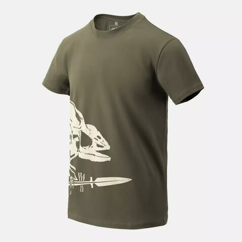 Tričko Helikon-Tex Full Body Skeleton olive