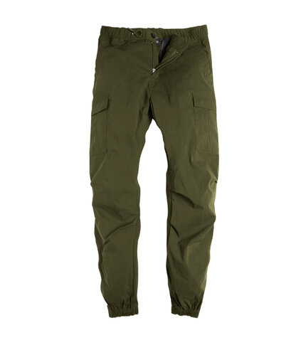 Kalhoty Vintage Industries Clyde olive