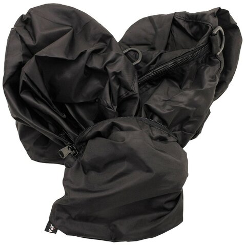 Cestovná taška 42l kompresná s púzdrom čierna