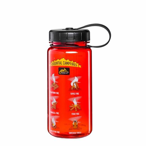 Láhev Helikon TRITAN ™ BOTTLE Wide Mouth 550ml Red Fires