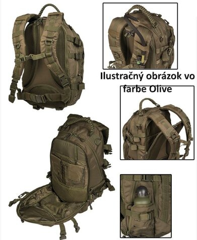 Ruksak Mission Laser 25l dark coyote
