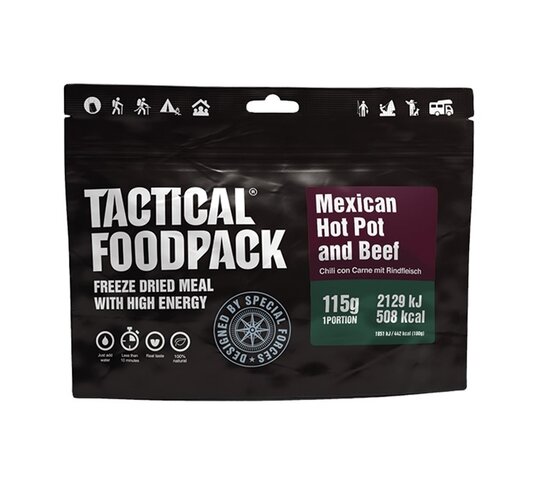 Tactical Foodpack® Mexický Hot Pot s hovězím