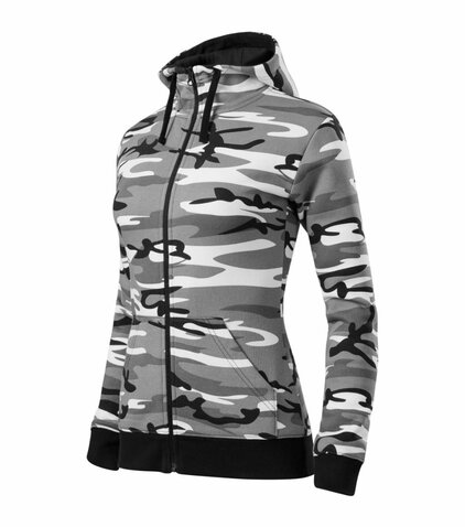 Mikina Camo Zipper dámská urban