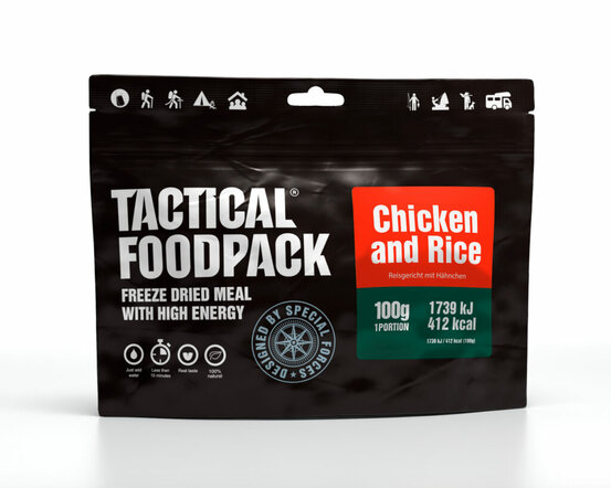 Tactical Foodpack® kura s ryžou