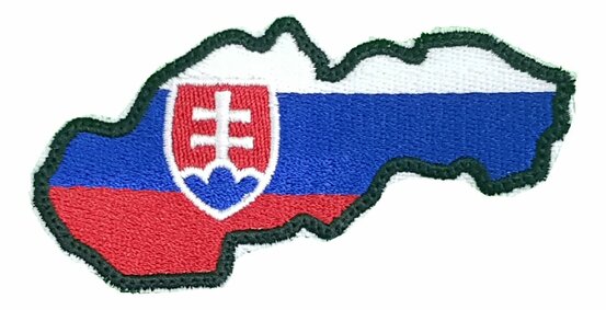 Nášivka Slovensko mapa