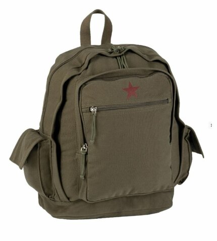 Batoh Canvas 100% bavlna Red Star 25l olive