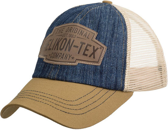 Kšiltovka Helikon-Tex Trucker (síťková) denim