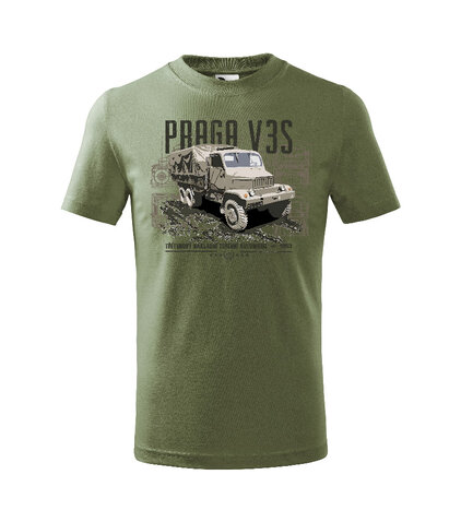 Triko dětské PRAGA V3S olive