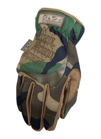 Rukavice Mechanix Fastfit woodland