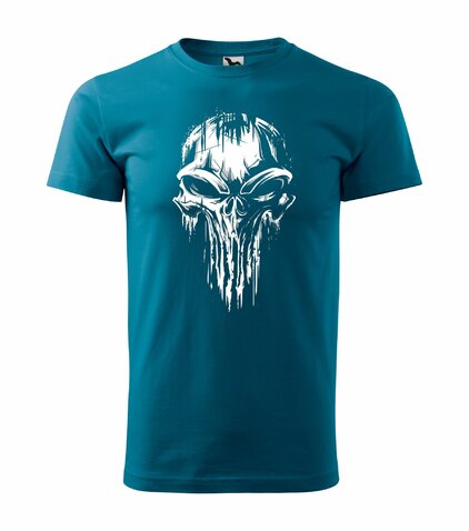 Tričko Skull 2.0 modré