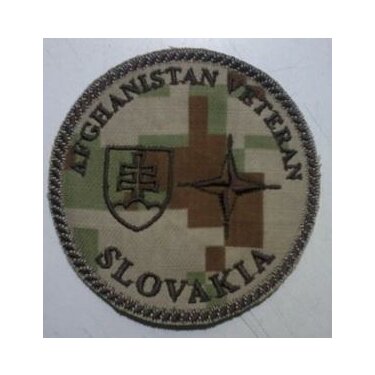 Nášivka pre veteránov - Afghanistán vz.07 púšť
