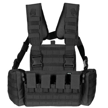 Taktická vesta Chest Rig Mission černá