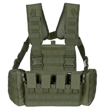 Taktická vesta Chest Rig Mission olive