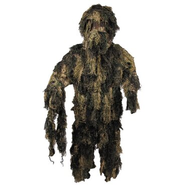 Maskovací oblek Ghillie 4-dílný wood