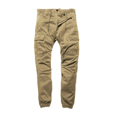 Nohavice Vintage Industries Vince Jogger dark khak