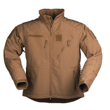 Bunda Mil-Tec SCU Softshell dark coyote