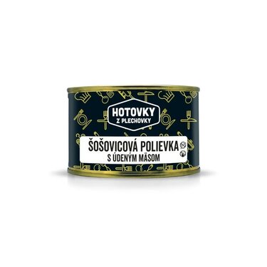 Čočková polévka s uzeným masem 400ml