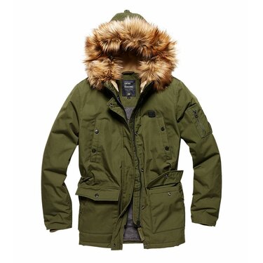 Dámská Bunda Vintage Industries Hailey Parka olive