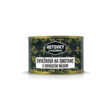 Svíčková na smetaně s hovězím masem 400g