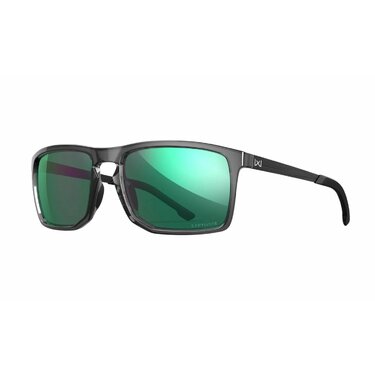Sluneční brýle WileyX Axe Captivate Polarized Green Mirror/ Gloss Crystal Frame