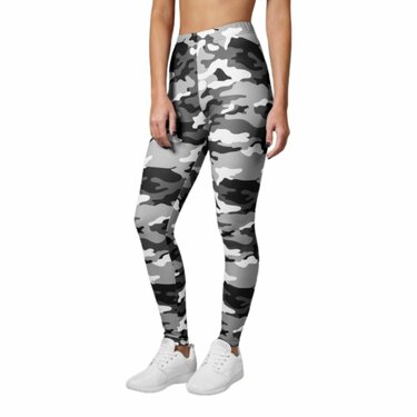 Maskáčové legíny Urban Classic snow camo