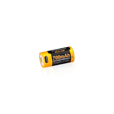 Nabíjecí USB baterie Fenix ​​RCR123A / 16340 High Current (Li-ion)