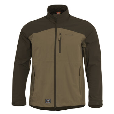 Bunda Pentagon Elite Light Softshell coyote-černá