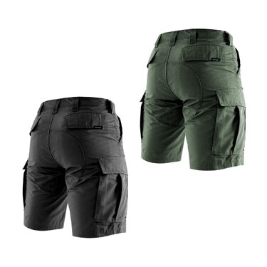 Kraťasy BDU 2.0 černé + olive drab (2pack)