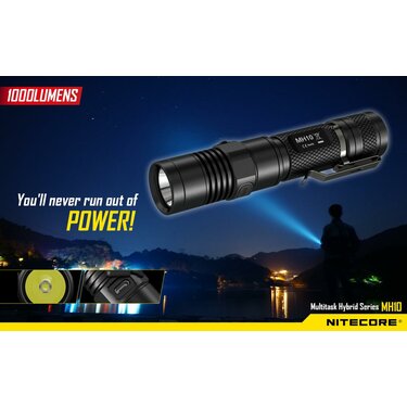 Svietidlo Nitecore MH10 - 1000 lumenov/232m