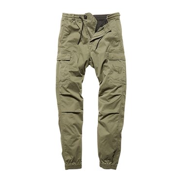 Nohavice Vintage Industries Vince Jogger olive