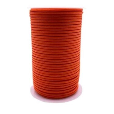 Paracord 4mm/100m oranžový