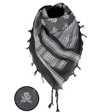 Šátek Arafatka - Shemag černo-bílý