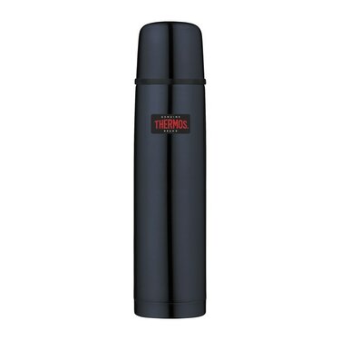 Termoska Thermos s tlačidlovým uzávěrem 1000ml tmavě modrá