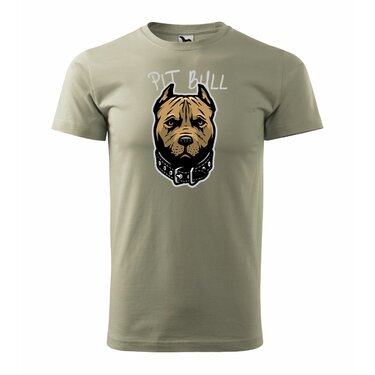 Triko Pit Bull khaki