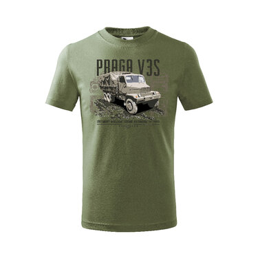 Triko dětské PRAGA V3S olive