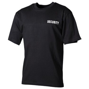 Tričko čierne Security