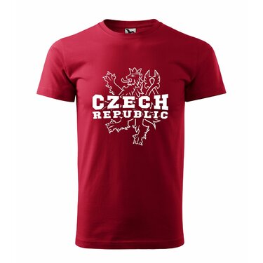 Tričko Czech Republic červené