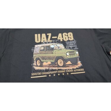 Tričko detské UAZ-469 čierne