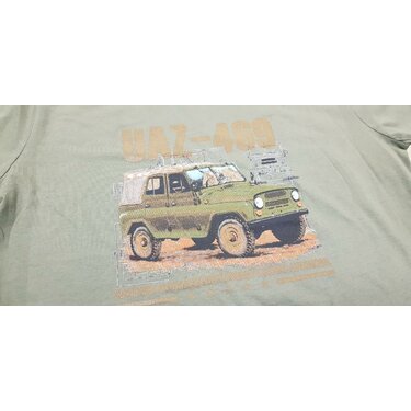 Tričko dámske UAZ-469 olive