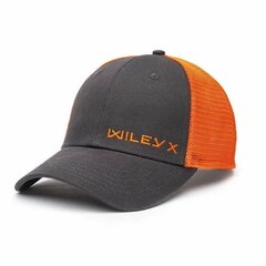 Kšiltovka WileyX grey/orange oranžové logo