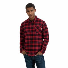 Flanelová košile Vintage Industries Riley Red Check