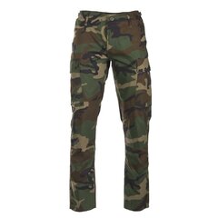 Kalhoty BDU Slim-Fit 100% bavlna woodland